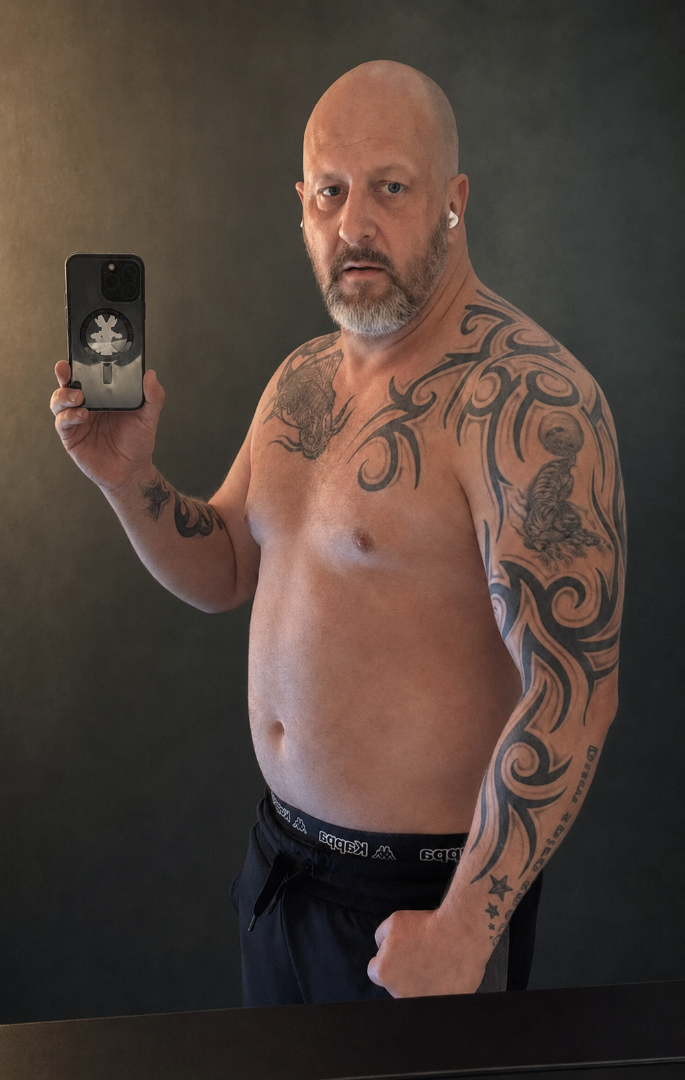 Klaus Mehnert vor seiner Veränderung