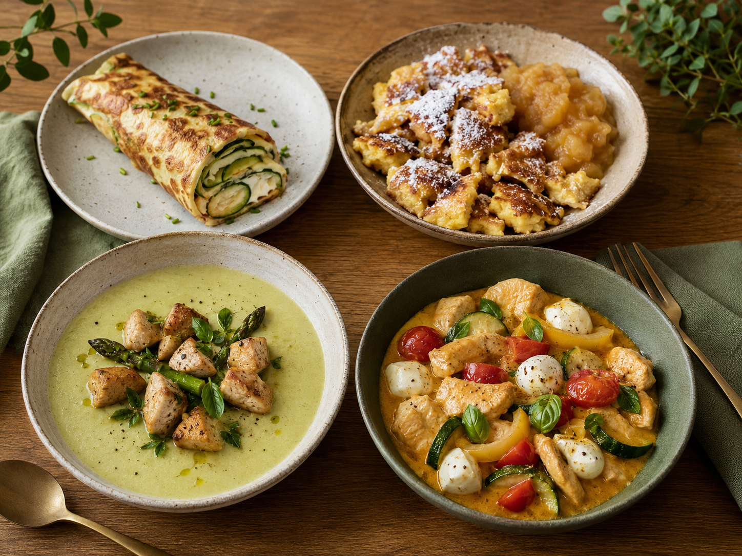 Eine Auswahl alltagstauglicher Biss-Kraft-Rezeptideen